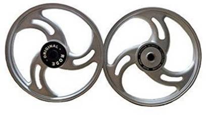 ALMOS 3 Spokes 19-inch Front and Rear Alloy Wheel for Royal Enfield Non UCE Models Bike Wheel Spoke
