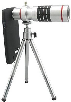 Smiledrive SAMSUNG S8 EDGE 18X TELESCOPE LENS KIT SET - ZOOM LENS, BACK COVER & MOBILE TRIPOD Mobile Phone Lens