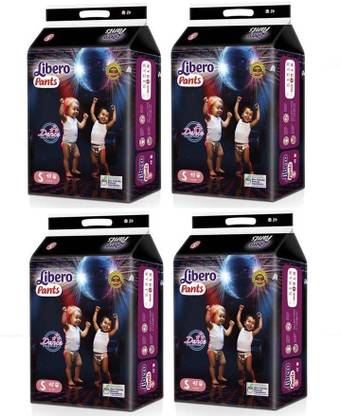 LIBERO Libero Diaper Pants Small Size (48 Pieces) Pack of 4 - S