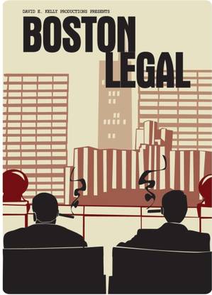 Wall Poster Boston Legal Vintage Paper Print