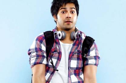 AnanyaDesigns Varun Dhawan Bollywood Actor SP Wall Poster Paper Print