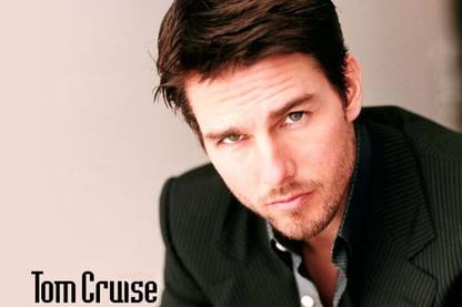 Athah Pop Art PosterTom Cruise Hollywood Actor S-P By Paper Print Rolled Paper Print