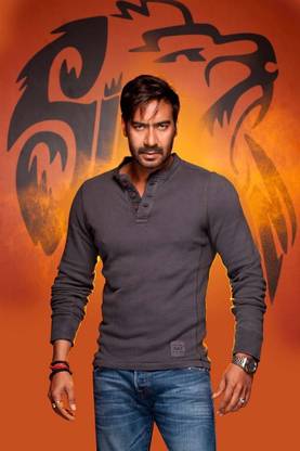Wall Poster Ajay Devgan Bollywood Actor Paper Print