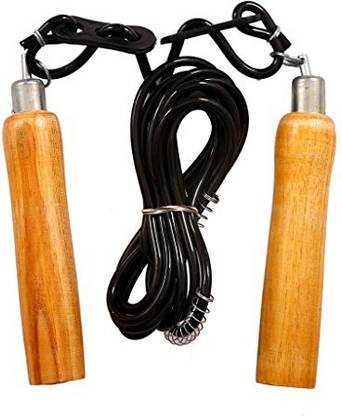 Woody Wooden Black Freestyle Skipping Rope