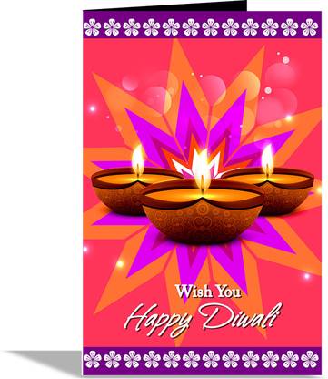 alwaysgift Wish You Happy Diwali Greeting Card Greeting Card