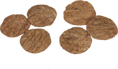 Creative Art 6 Pcs of Cow Dung Cake