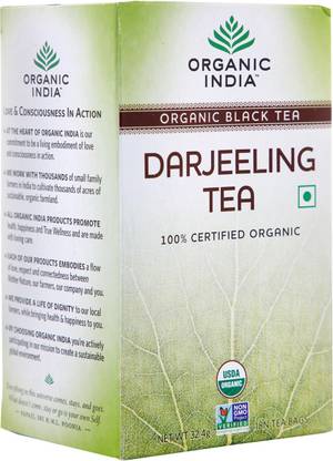 ORGANIC INDIA Black Tea Bags
