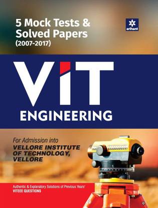 5 Mock Tests & Solved Papers For VIT Engineering