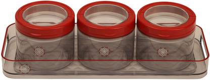 Jaypee Plus Translite Red Tray, Container Serving Set
