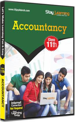 StayLearning Accountancy for Class XI Video Lectures in DVD by StayLearning (Language - Hindi & English Mixed)