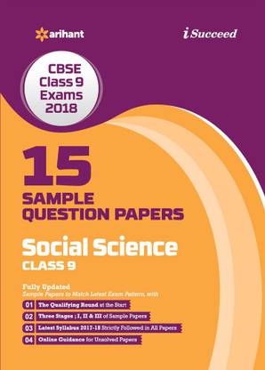 15 Sample Question Papers Social Science Class 9th Cbse