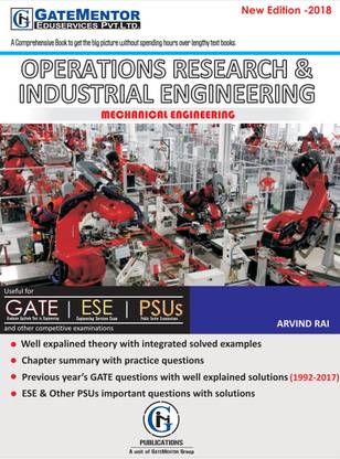 GATE, IES, PSU Mechanical Engineering : Industrial Engineering & Operation Research