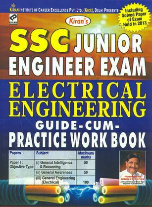 Kiran SSC Junior Engineer Exam Electrical Engineering Guide-Cum- Practice Work Book