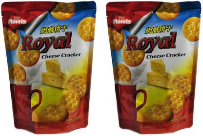 Morris Royal Cheese Cracker (Pack of 2) Biscotti Biscuit
