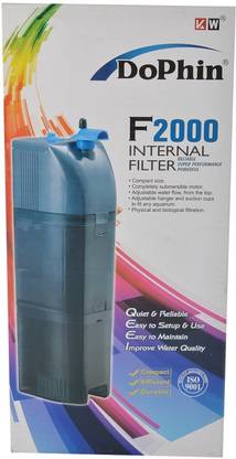 Dophin Internal Filter F2000 Corner Aquarium Filter