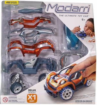 Modarri X1 Dirt Car Single - Build Your Car Kit Toy Set - Ulitmate Toy Car