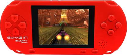मिताशी Mitashi Game In Smarty Chotu Handheld Gaming Console with 400 In-Built Games (Red) 400 इन-बिल्ट के साथ
