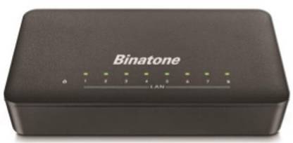 Binatone SW-FE108 8 Ports 100 Mbps Unmanaged Network Switch