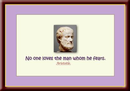 Framed Quote of Aristotle 009 Paper Print