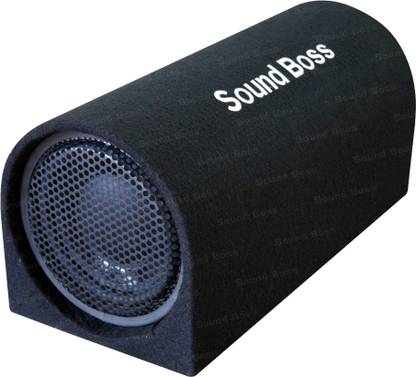 Sound Boss SBBT-8X20D 8-Inch 400 Watt Powered Subwoofer BassTube with In-Built Amplifier Subwoofer