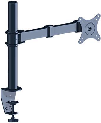 Gadget-Wagon Monitor desk clamp mount Heavy Duty LCD / LED with 15 deg tilt ,360 degree double swivel and height adjustment 20-34 cm Full Motion TV Mount