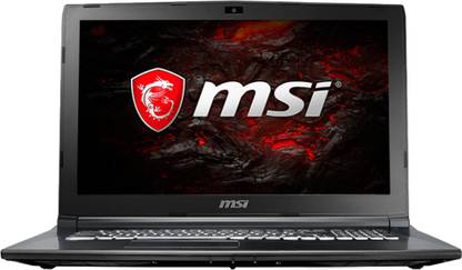 MSI GL Intel Core i7 7th Gen 7700HQ - (8 GB/1 TB HDD/DOS/4 GB Graphics/NVIDIA GeForce 1050) GL62M 7RDX Gaming Laptop