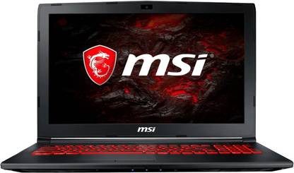 MSI GL Intel Core i7 7th Gen 7700HQ - (8 GB/1 TB HDD/DOS/2 GB Graphics/NVIDIA GeForce MX150) GL62M 7RC Gaming Laptop