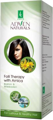 Adven Naturals Folli Therapy with Arnica Brahmi & Wiesbaden (Pack of two) Hair Oil