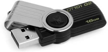 KINGSTON DT101 G2 16 GB Pen Drive Compatible with Desktop Computer, Laptop USB 2.0 Plastic Case