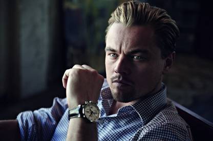 leonardo dicaprio actor man watch bristles on LARGE PRINT 36X24 INCHES Photographic Paper