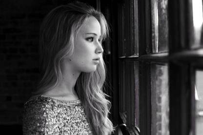 Celebrity Jennifer Lawrence Actresses United States on LARGE PRINT 36X24 INCHES Photographic Paper