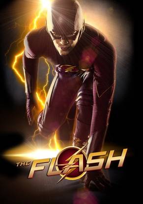 The flash Poster on LARGE PRINT 36X24 INCHES Photographic Paper