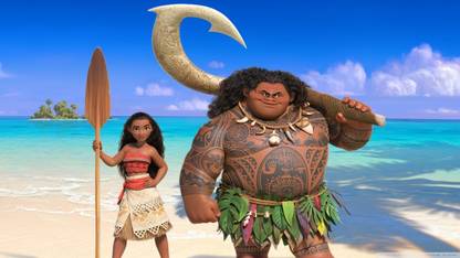 moana wallpaper 2 on LARGE PRINT 36X24 INCHES Photographic Paper
