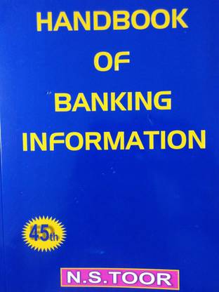 Handbook On Banking Information By N.S.Toor 45 Edition
