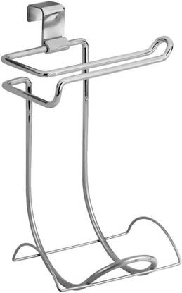 INTERDESIGN Classico Over-the-Tank Tissue Holder, Chrome Steel Toilet Paper Holder