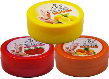 ads Lemon,Stawberry, Orange Nail Pads Remover