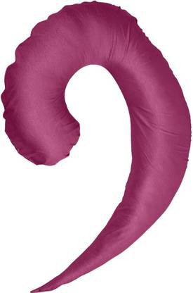 Comfort Pillow Cotton Solid Pregnancy Pillow Pack of 1