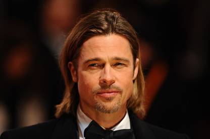 brad pitt actor producer on LARGE PRINT 36X24 INCHES Photographic Paper