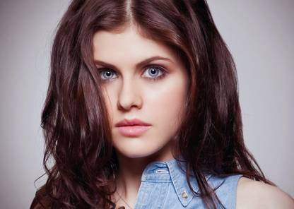 Alexandra Daddario Spicy American Actress and Model Very Beautiful on LARGE PRINT 36X24 INCHES Photographic Paper