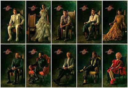 The Hunger Games Catching Fire The Hunger Games Hunger Games on fine art paper 13x19 Fine Art Print
