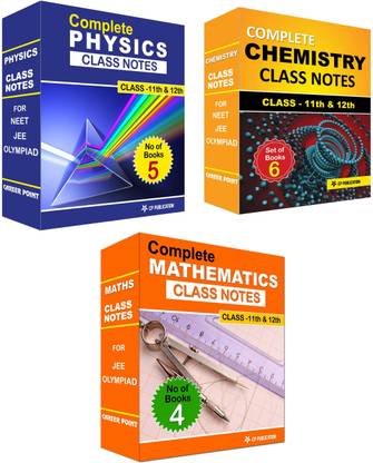 Class Notes Of Complete PCM (Set Of 15 Volumes) For JEE/Olympiad By Career Point Kota