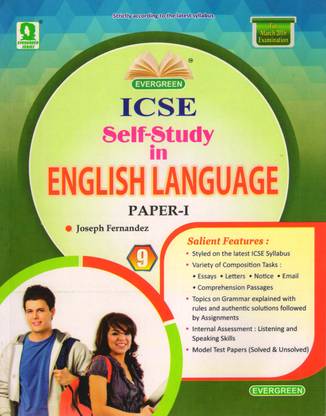 Evergreen ICSE Self Study - English LANGUAGE - Class 9 (New Syllabus)