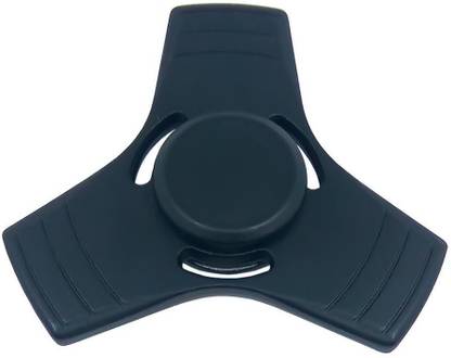 VibeX ™ C3 Matte Black Metal Fidget Spinner in Stainless Steel BATMAN SERIES
