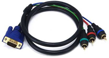 MONOPRICE  TV-out Cable 3ft VGA to 3 RCA Component Video Cable (HD15 - 3-RCA)