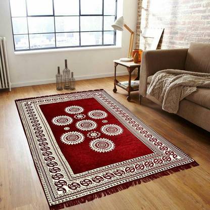 Home Style Multicolor Cotton Carpet