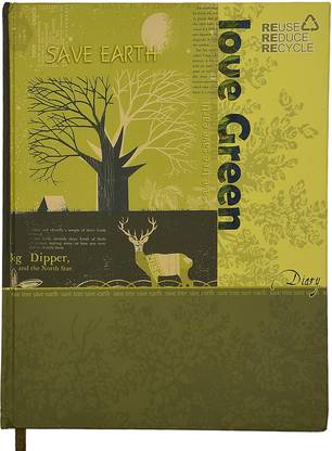 ATLAS V-761 Vision Diary Regular Diary Ruled 196 Pages