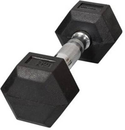 Technix HEX DUMBBELLS - 2Kg (Pair) Fixed Weight Dumbbell