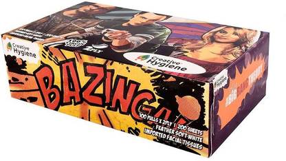 Creative Hygiene Creative Hygiene The Big Bang Theory Facial Tissue Paper Box 2 Ply 100 Pulls