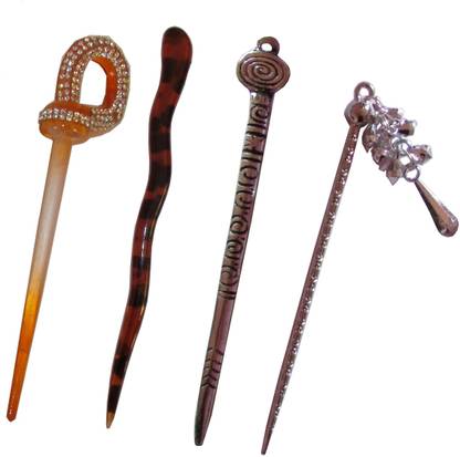 SHARADHA combo of juda sticks Bun Stick