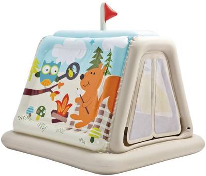 INTEX ® Original Inflatable Animal Trails Indoor Play Tent Inflatable Play Gym